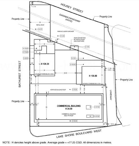 The LakeFront Condos Site Plan